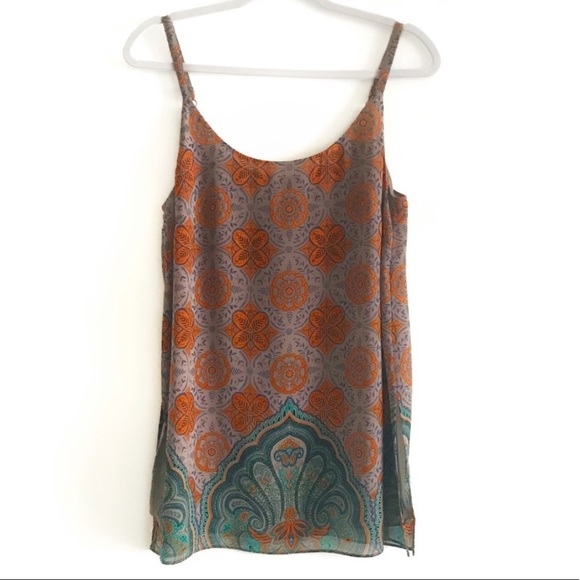 Cabi Arabesque Boho Adjustable Strap Tank Sz Small - Picture 2 of 6